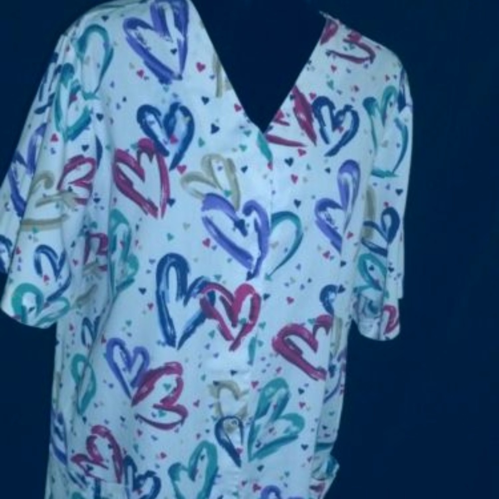 scrub women top